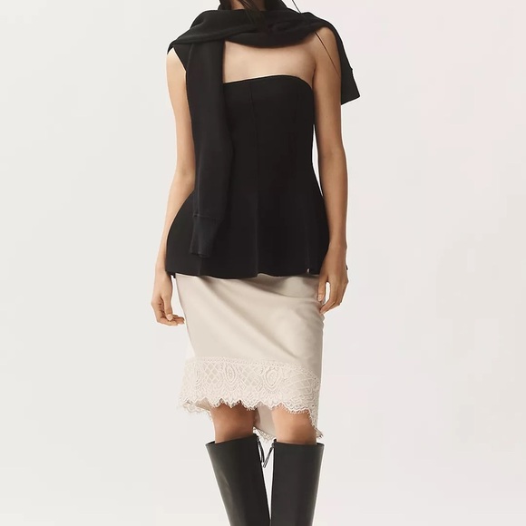 Anthropologie Pilcro Hourglass Sparkly Sweater Tank - Picture 2 of 6